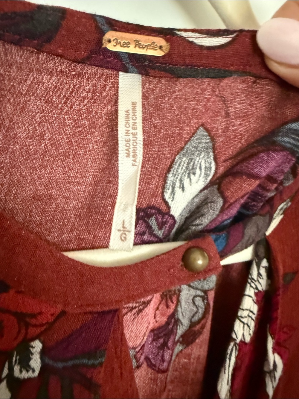 Free people tree swing tunic - Picture 4 of 5